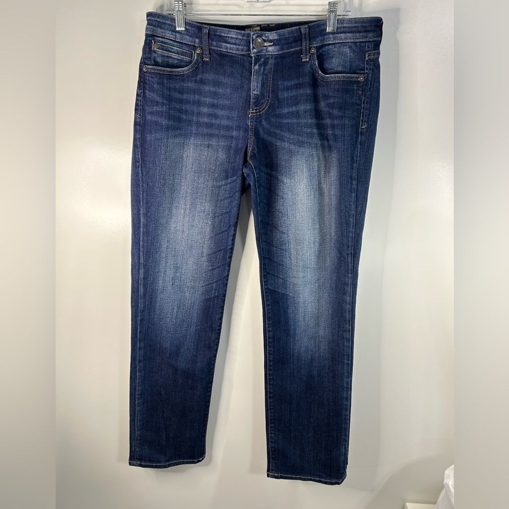 Kut from the Kloth Blue Skinny Jeans Sleek Design